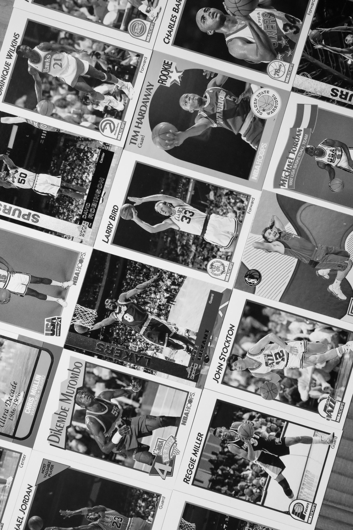 Holographic trading cards